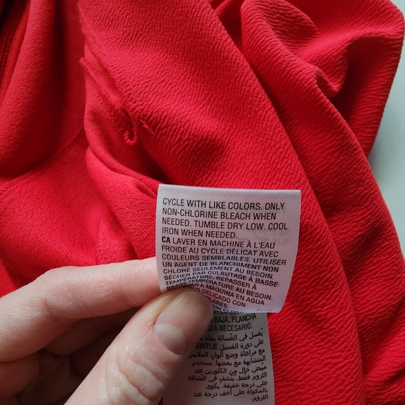 Bar III Vibrant Red Women's Blazer - Picture 9 of 9